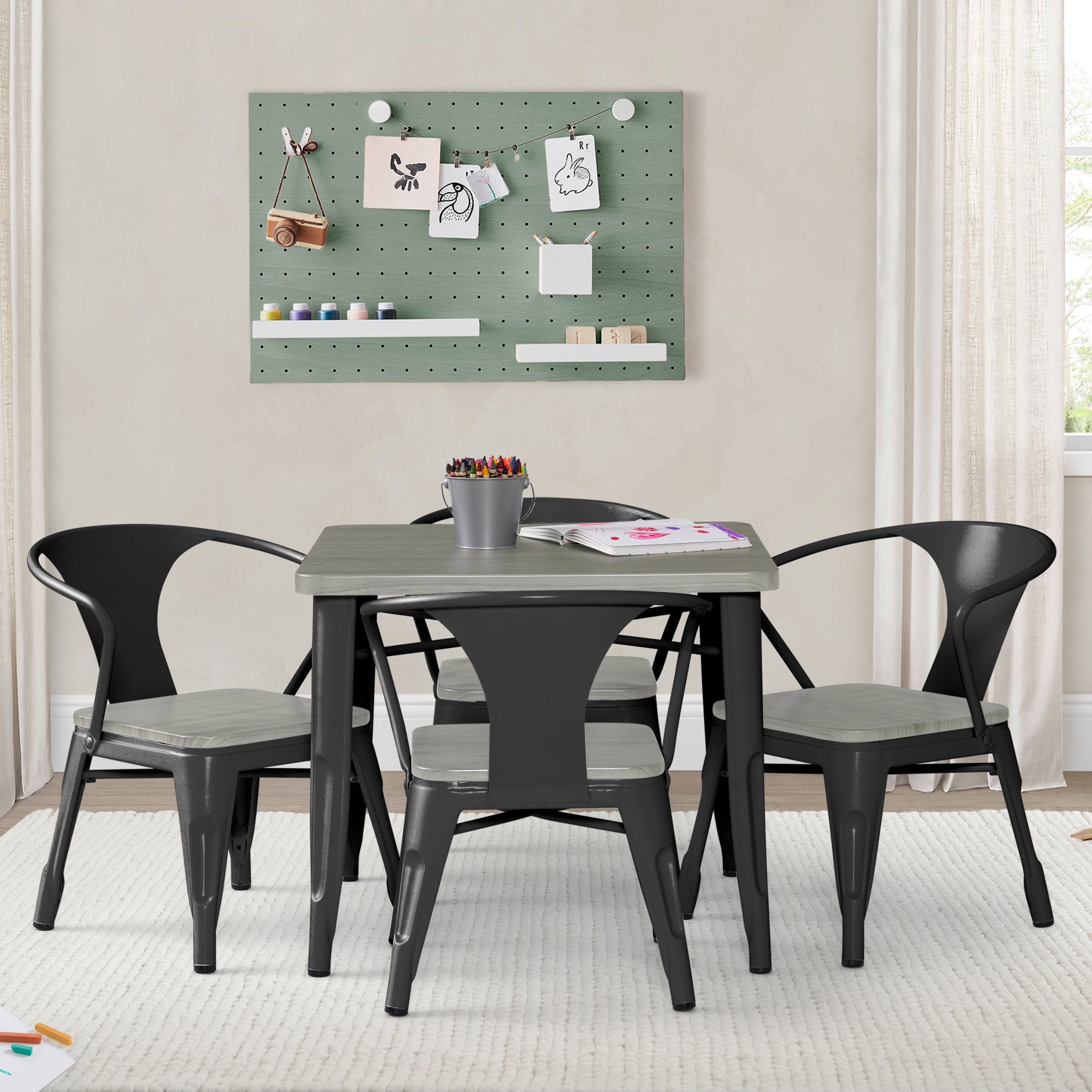 Bistro Table and 4 Chair Set