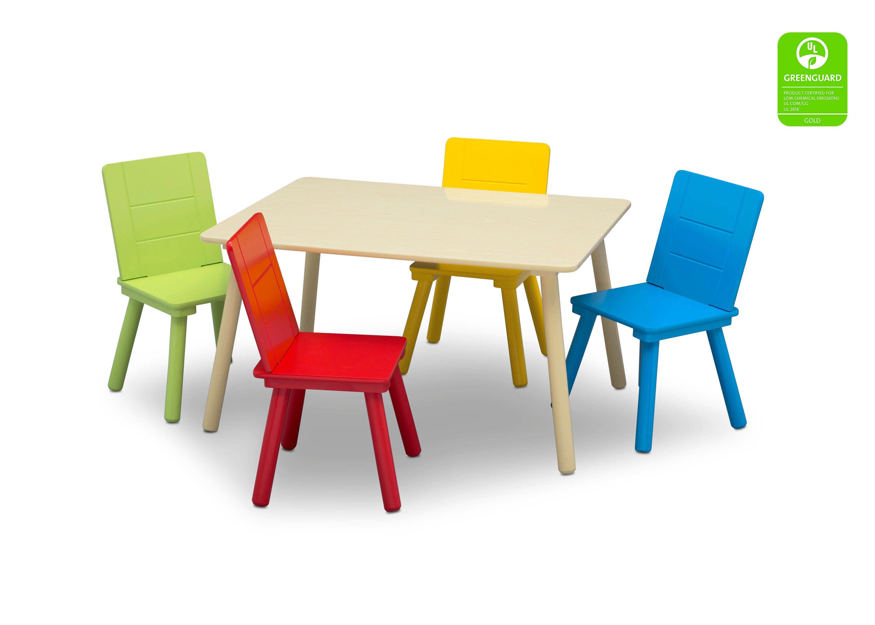 Kids Table and Chair Set (4 Chairs Included)