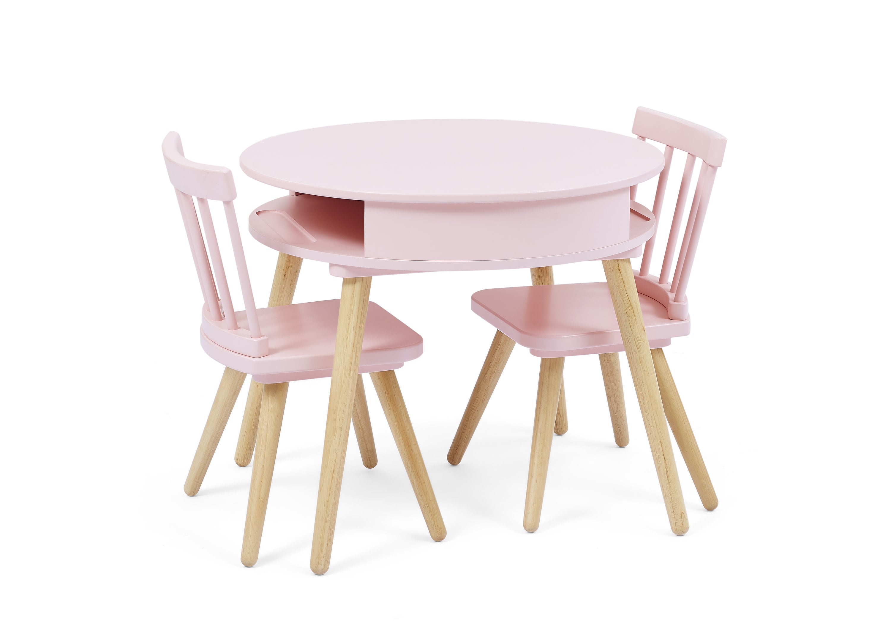 Hudson Storage Table & 2-Piece Chair Set